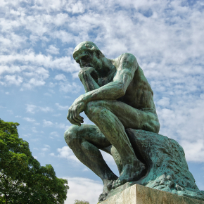 penseur de Rodin - crédits Robert - adobe-stock.com